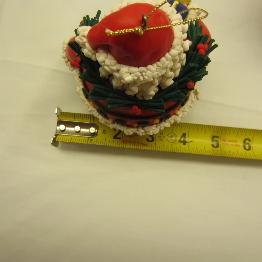 Vintage Traditions collectible Christmas Characters -Chubby‎ Santa & Penguin